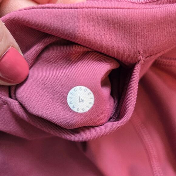 Lululemon Ready To Race Crop 21" - Moss Rose - Picture 10 of 10